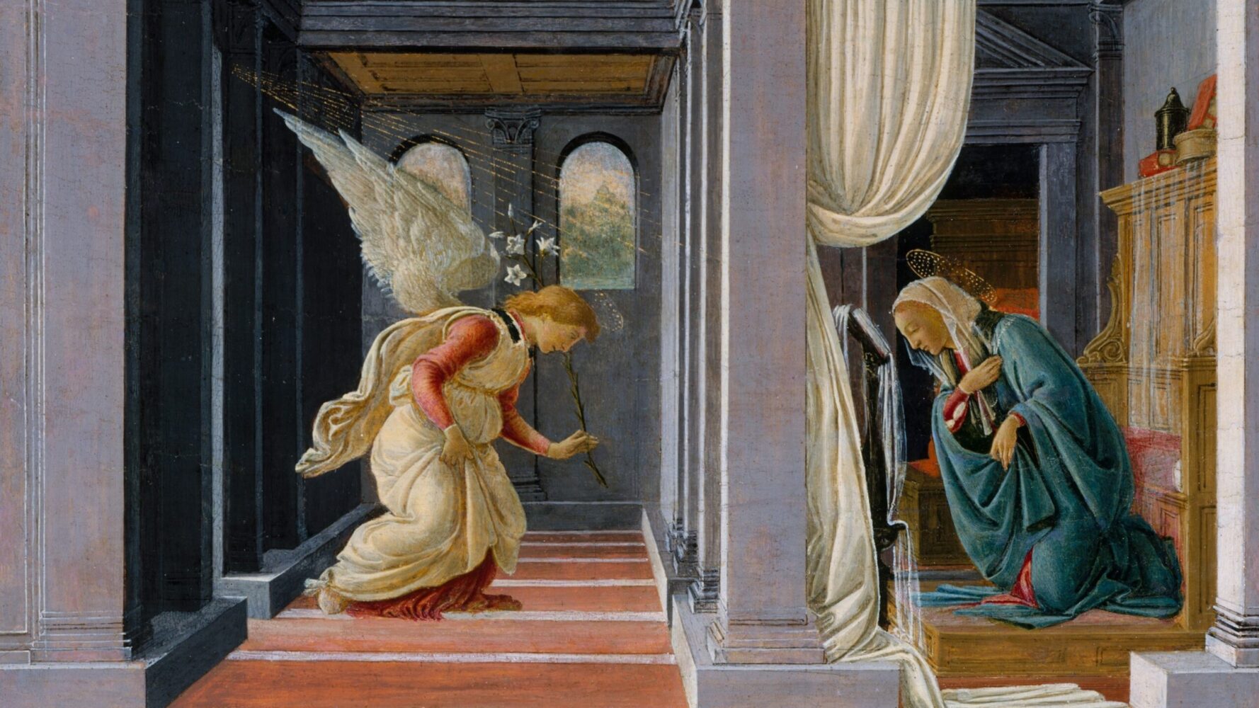 The Annunciation: Botticelli